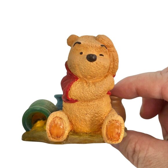 Small Pooh Jar and Even Thinking Makes Me Hungry Figurine Disney - Picture 4 of 6
